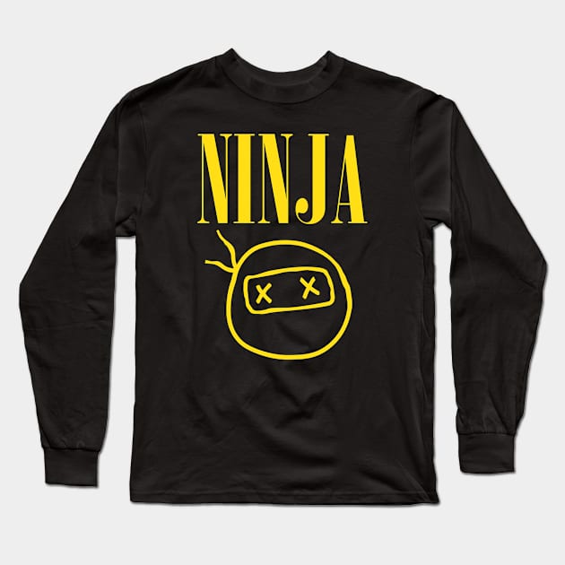 NINJA Long Sleeve T-Shirt by encip